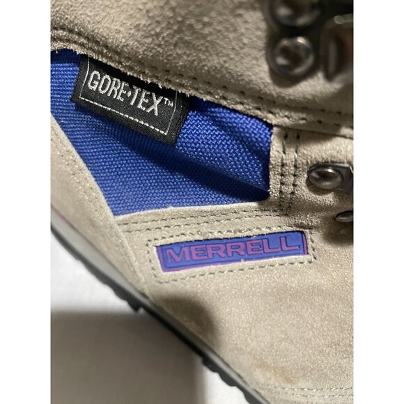 Merrell Gore-Tex Hiking Boots Men’s 12 Waterproof Leather & Mesh - Picture 6 of 16